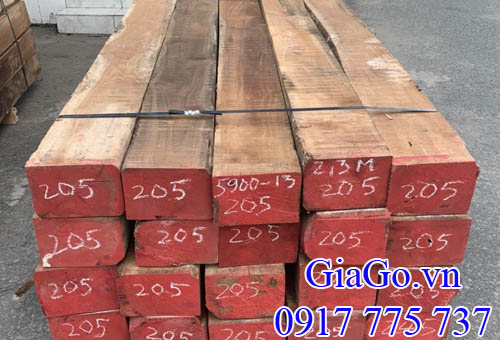 Kiện gỗ Teak - gỗ Giá Tỵ