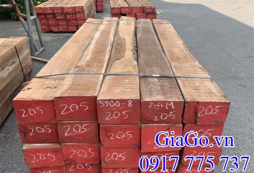 Gỗ Teak nhập khẩu tại tổng kho Gỗ Phương Nam