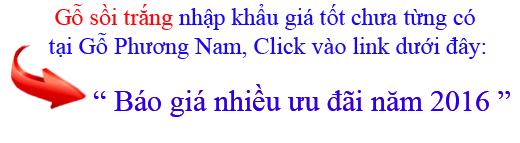 giá bán gỗ sồi trắng nhập khẩu