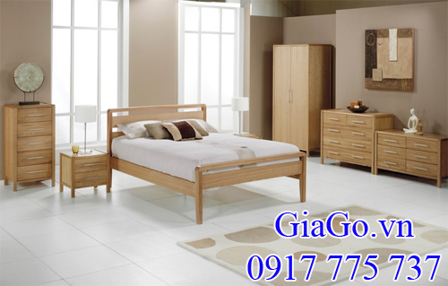 giường ngũ làm bằng gỗ tần bì