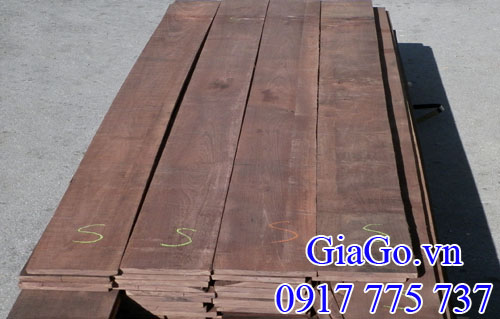 gỗ óc chó (gỗ walnut) xẻ sấy nhập khẩu