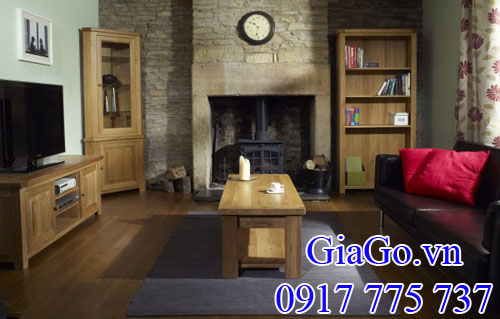 gỗ sồi (oak) trắng làm nội thất