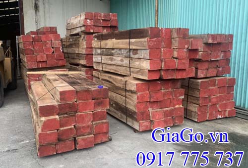 Gỗ teak xẻ hộp nhập khẩu