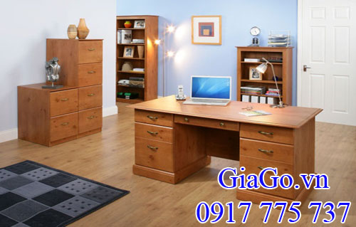 gỗ thông (gỗ pine) làm nội thất văn phòng