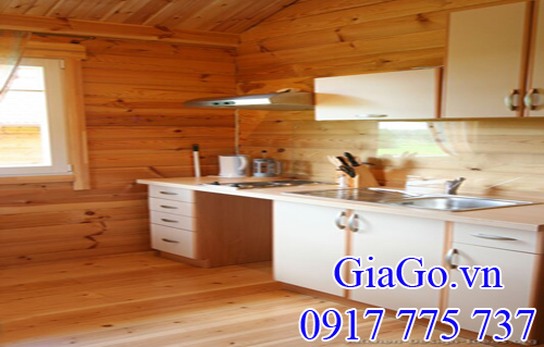 gỗ thông (gỗ pine) làm ốp tường