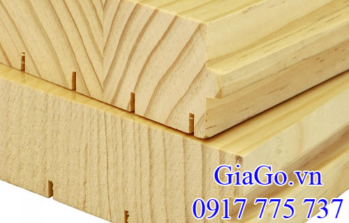 gỗ thông (pine) xẻ sấy