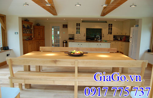 gỗ sồi (oak) tạo không gian cho bạn thật sảng khoái