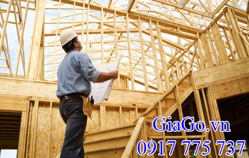 xây dưng nhà bằng gỗ thông nhập khẩu